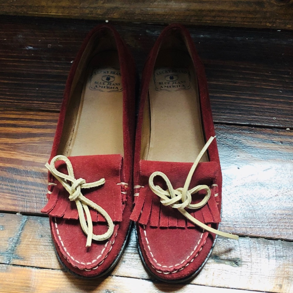 Lucky Brand Moccasin Flats